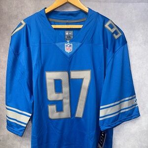 Nike Detroit Lions Aidan Hutchinson #97 Rookie On-Field Home Jersey size Men XXL